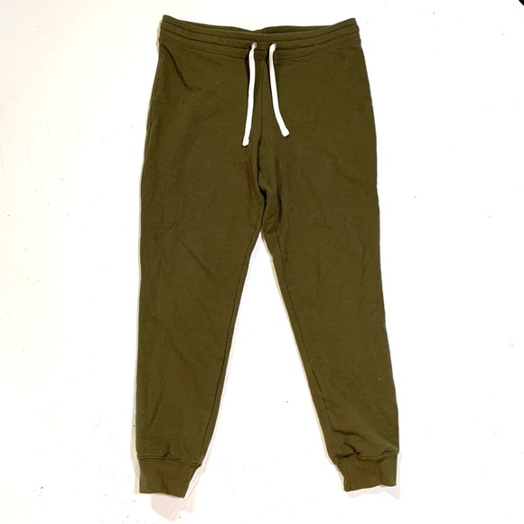 Olive Green Sweatpants - Picture 1 of 3